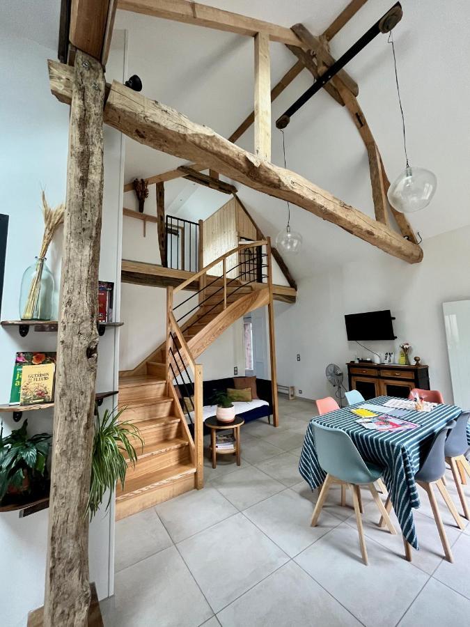 Bed and Breakfast Les Bobos A La Ferme La Madelaine-sous-Montreuil Экстерьер фото
