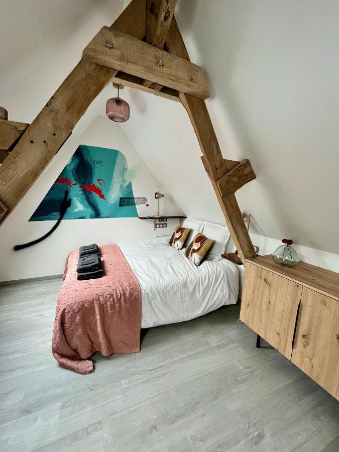 Bed and Breakfast Les Bobos A La Ferme La Madelaine-sous-Montreuil Экстерьер фото